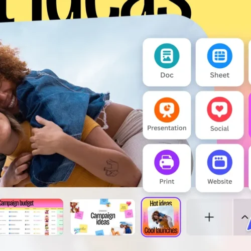 Canva Revoluciona Plataforma com Geração de Imagens por IA, Código Interativo, Planilhas e Mais