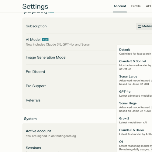 Perplexity AI Integra Modelo O1 da OpenAI e Desenvolve Widgets de Página Inicial