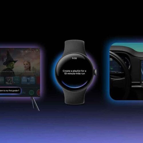 Google expande Gemini: IA estará em relógios, TVs, carros e headsets XR com Android