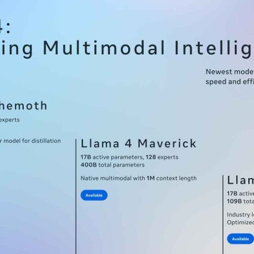 Meta Lança Família Llama 4 com Modelos Multimodais, Janela de 10M Tokens e até 2 Trilhões de Parâmetros