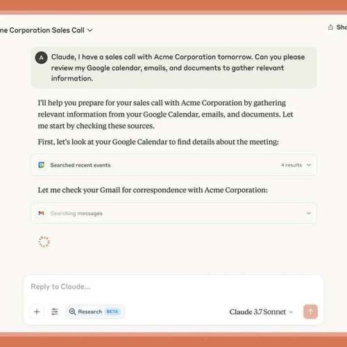 Claude Ganha Recurso de Pesquisa Autônoma com Integração ao Google Workspace