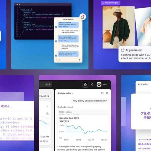 Shopify lança construtor de lojas com IA e amplia assistente Sidekick na Summer ’25 Edition