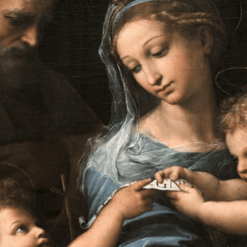 IA Revela Segredo Oculto na Obra “Madonna della Rosa” de Rafael
