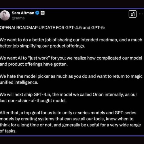 Sam Altman Cancela o3 e Apresenta Roteiro Unificado para GPT-5